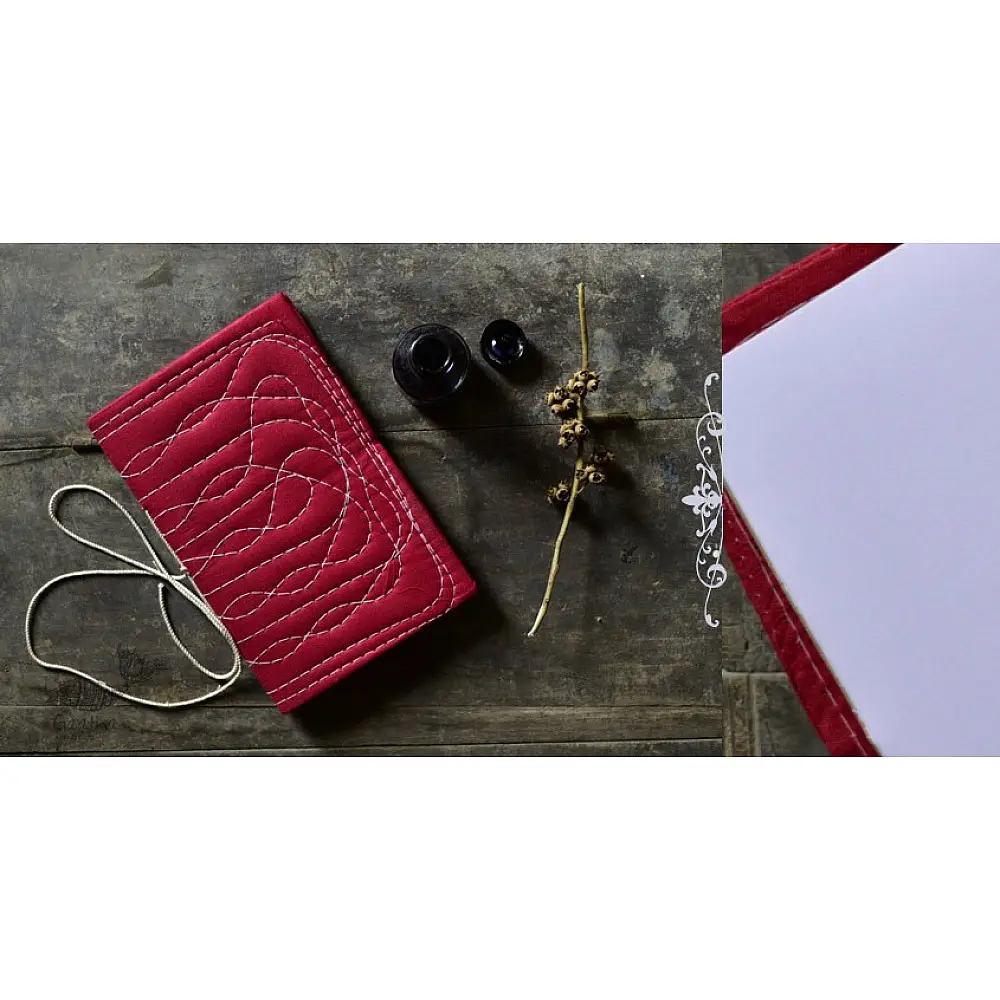 Bahi khata Red diary 12 { 9" X 6" in }
